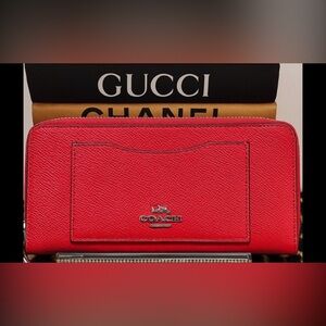 Coach Red Wallet